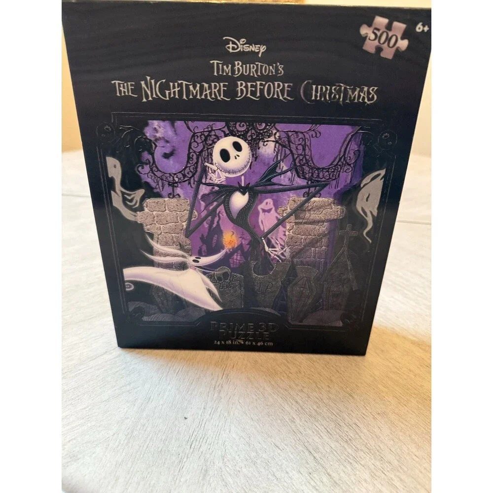 Prime 3D Puzzle‎ Disney's Tim Burton's The Nightmare Before Christmas 500pc